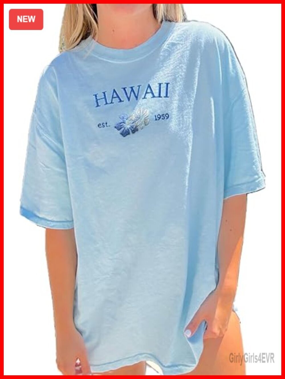Oversized Graphic Tee Y2K Cute Summer Shirt for Women